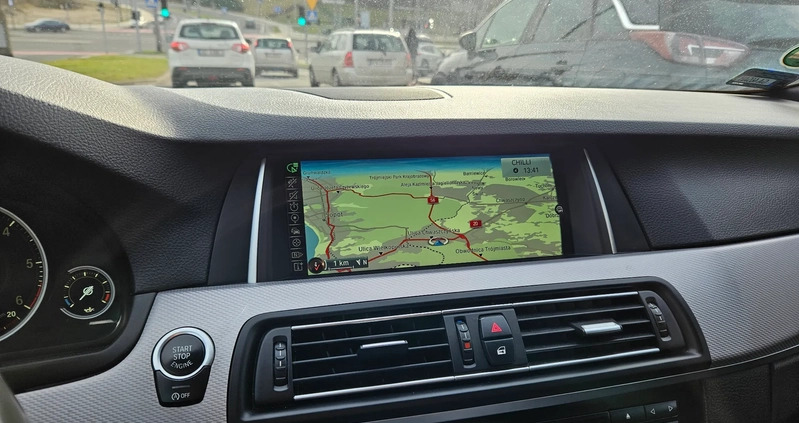 BMW Seria 5 cena 89790 przebieg: 204000, rok produkcji 2015 z Gdynia małe 154
